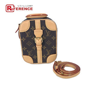 LOUIS VUITTON Valisette Vertical Crossbody Bag Clutch Handbag Shoulder Brown